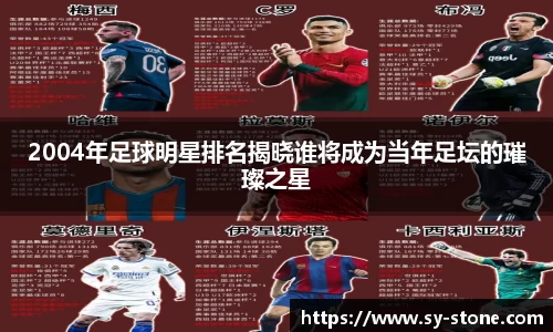 2004年足球明星排名揭晓谁将成为当年足坛的璀璨之星